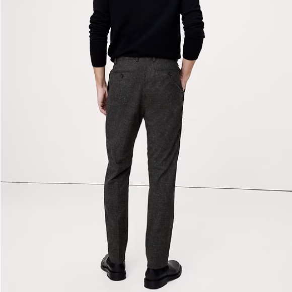 BANANA REPUBLIC SLIM DRESS PANT - TEXTURED- WRINKLE-RESISTANT - Picture 2 of 7